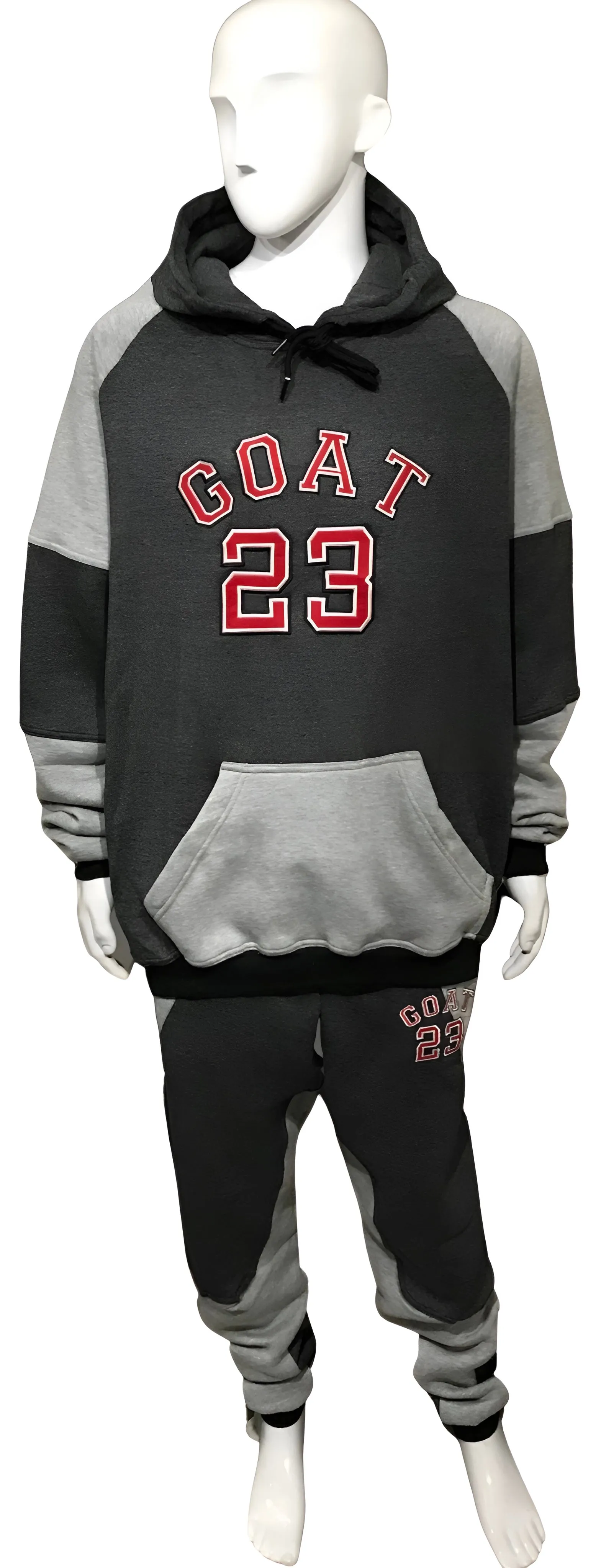 ^23 GOAT^ LUXURY SWEATSUITS (CUT & SEW) (EMBROIDERED LOGOS)