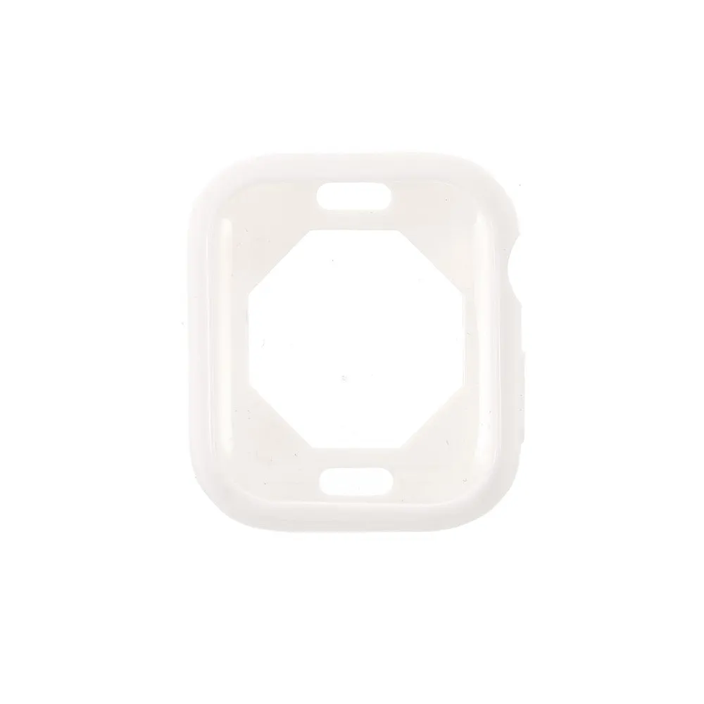 Apple Watch (45mm) solid color TPU cover - White