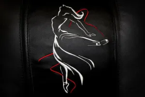 Ballerina Red Ribbon Logo Panel