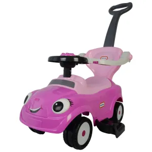 Best Ride On Cars Baby 3 in 1 Little Tikes Push Car Stroller Ride On Toy, Pink