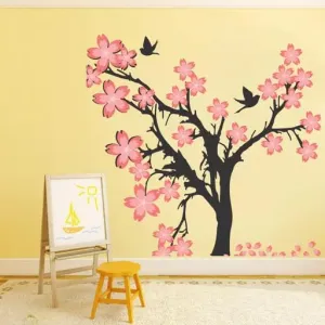 Best Stuff - Beautiful Blossom Tree Wall Sticker for Kids Room Home Decor (136 cm x 130 cm)- Code BA 05