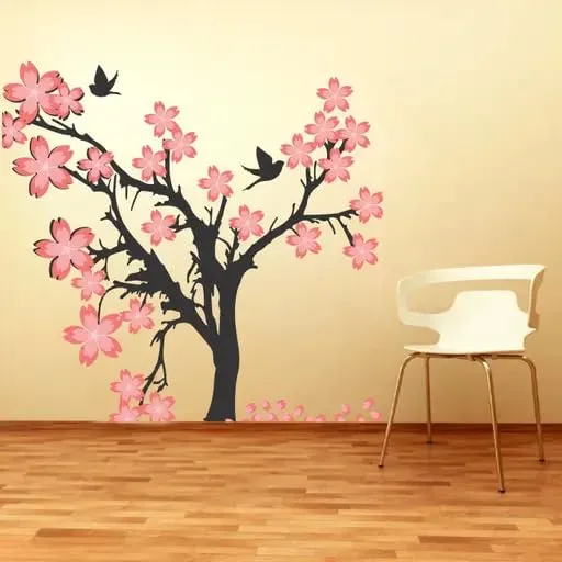 Best Stuff - Beautiful Blossom Tree Wall Sticker for Kids Room Home Decor (136 cm x 130 cm)- Code BA 05