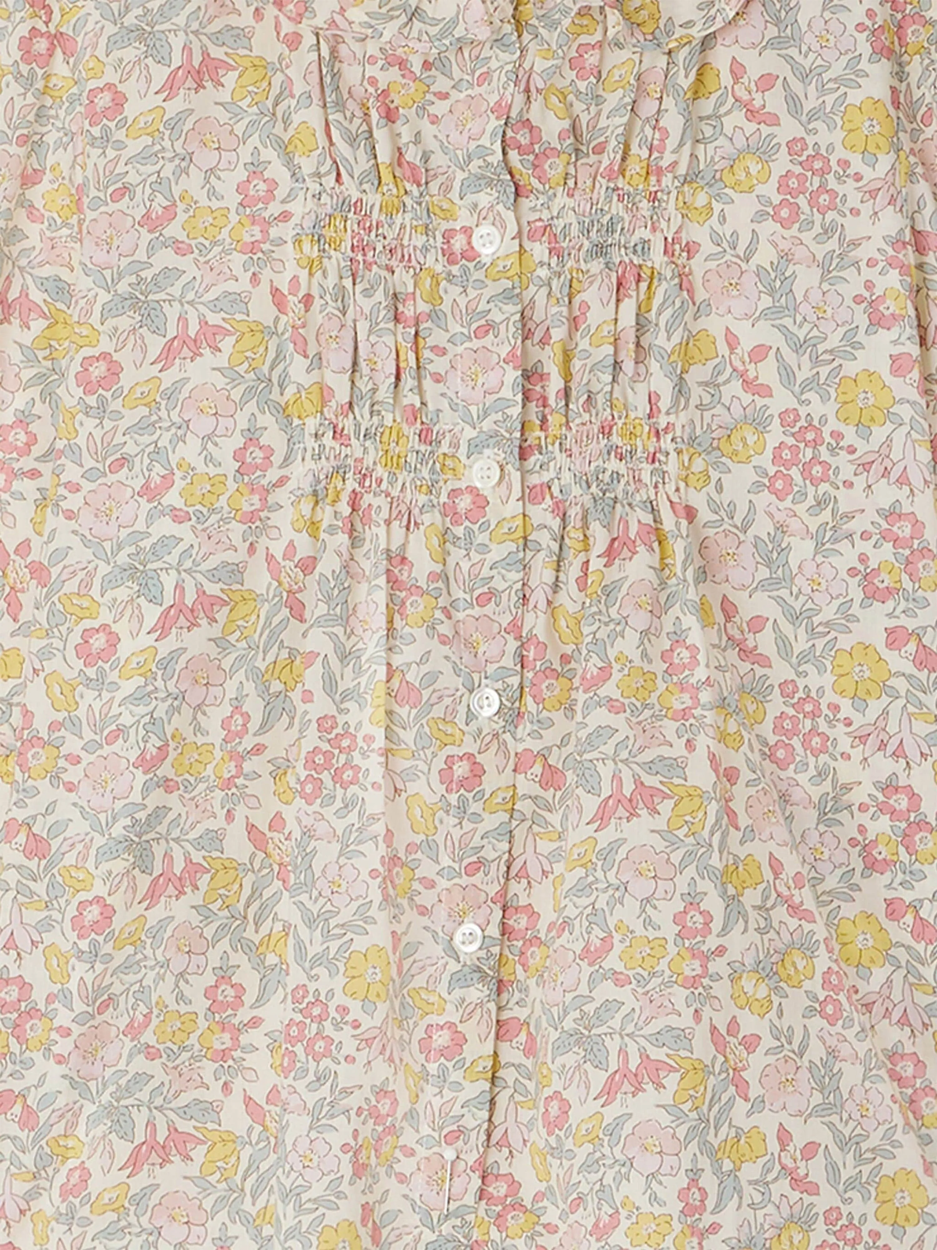 Bonpoint Girls Floral Gentille Blouse in Multicolour