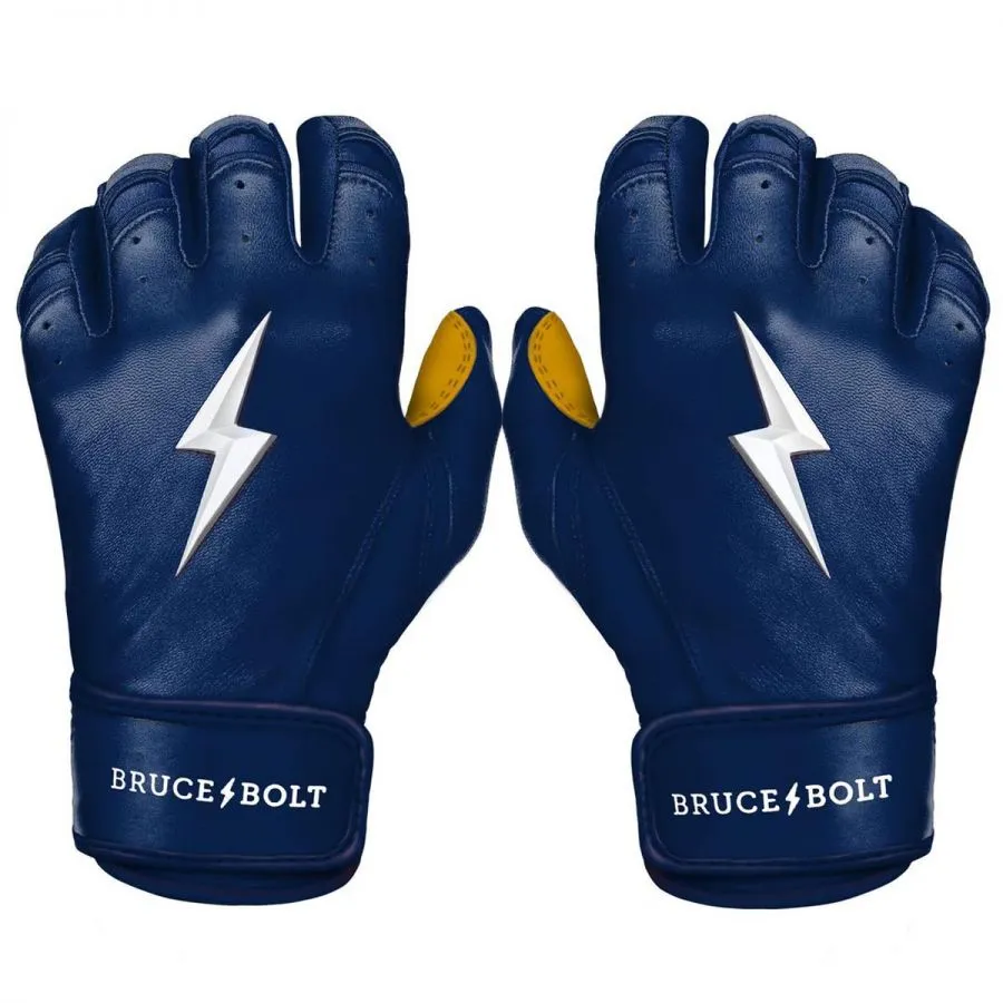 Bruce Bolt Adult Premium Pro Short Cuff Pair of Batting Gloves