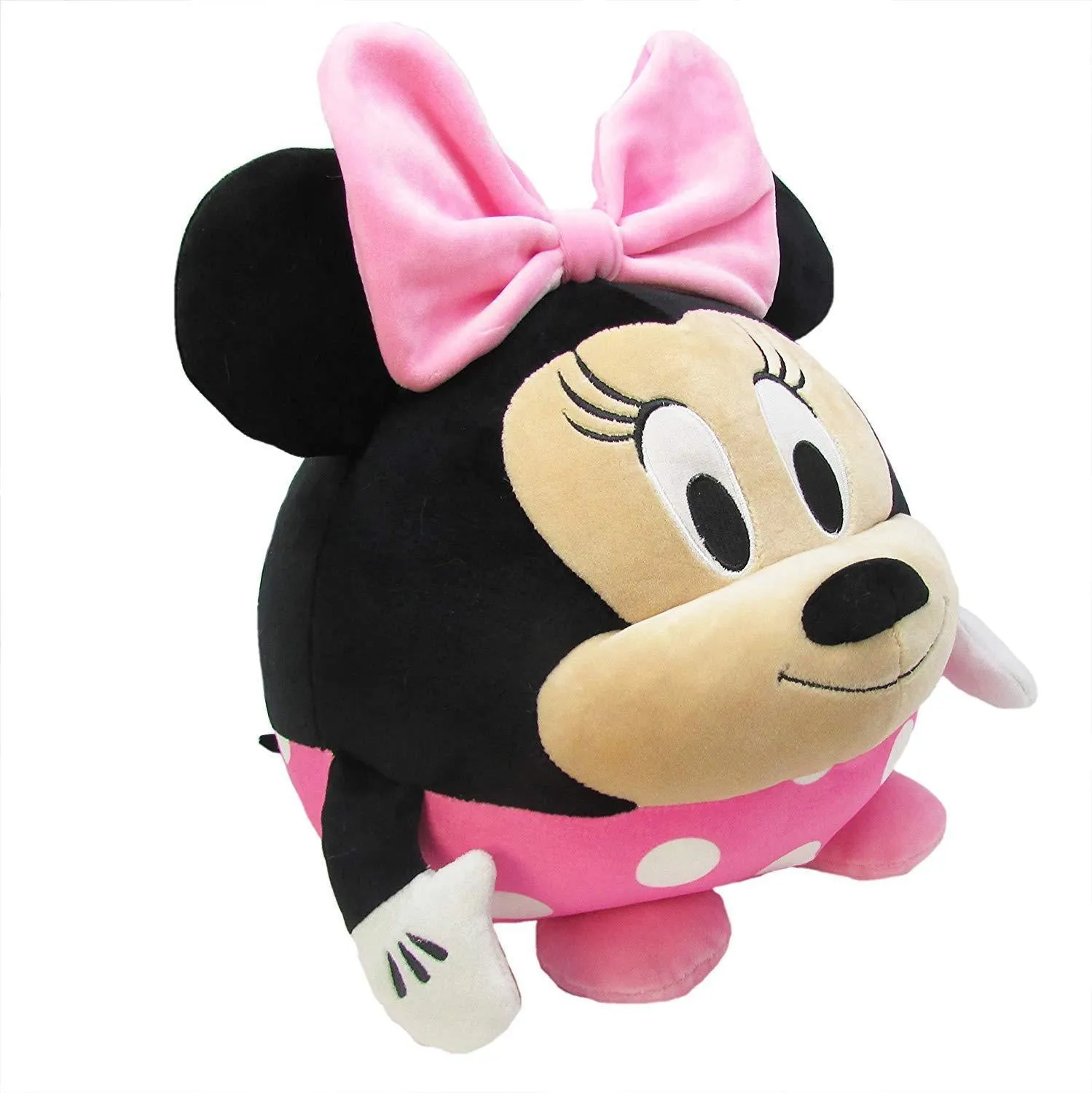 Cuddle Pal Stuffed Animal Plush Toy Mini with Jingle, Disney Baby Minnie Mouse, 4.5 Inches