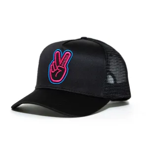 Deuce Peace Trucker Hat | Miami Vice