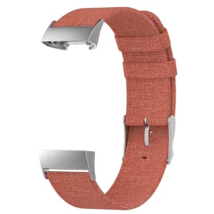 Fitbit Charge 3 stylish canvas watch band - Orange