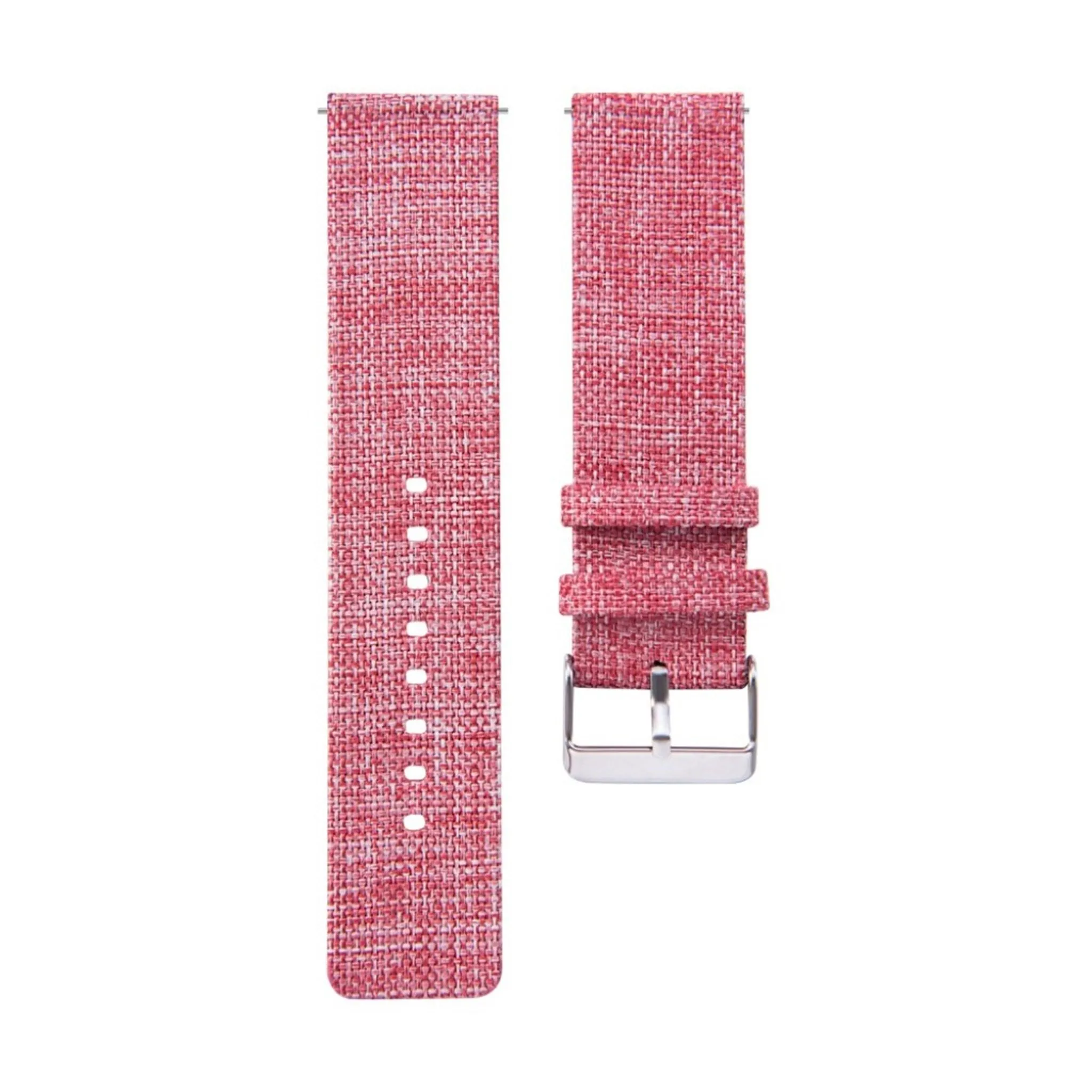 Garmin Vivomove HR nylon canvas watch band replacement - Rose