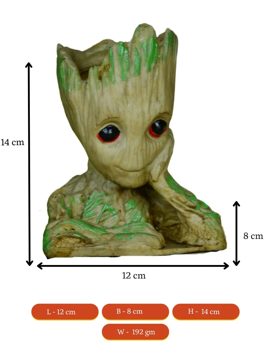 Groot Figurine Planter | Sowpeace Unique Home Decor - Artisan Craft & Functional Design