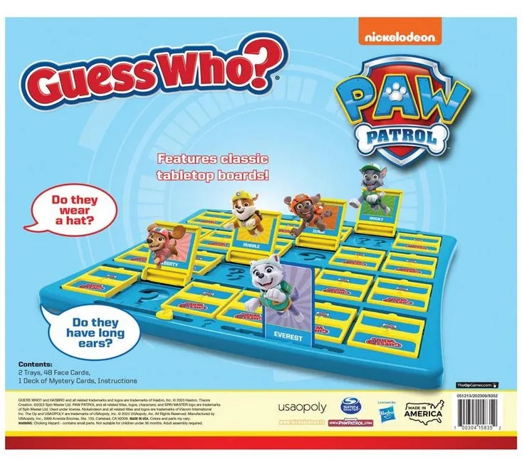 Guess Who: Paw Patrol