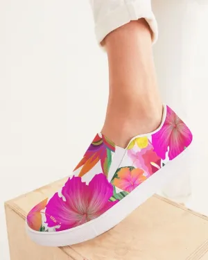 HIBISCUS FLORALS CANVAS SHOES