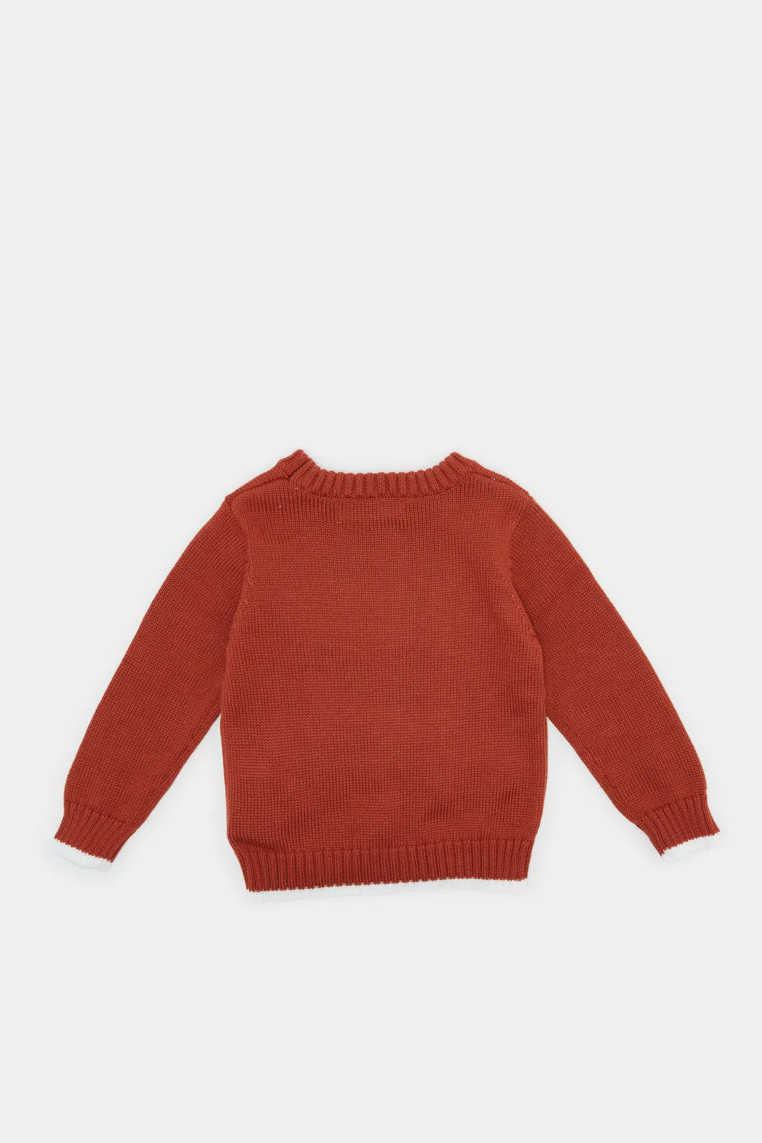 Infant Boys Orange Brooklyn Pullover