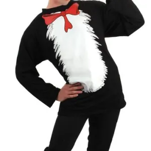 Kids Dr Seuss Cat in the Hat Costume Shirt