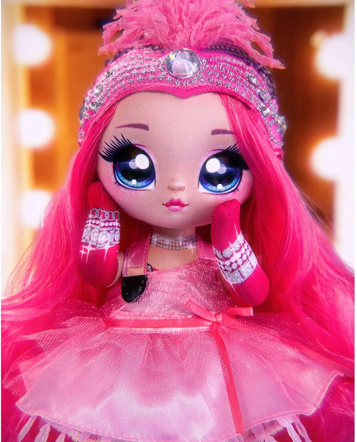 MGA Entertainment Na Na Na Surprise Teens Fashion Doll – Coco Von Sparkle, 11 Soft Fabric Doll, Flamingo Inspired