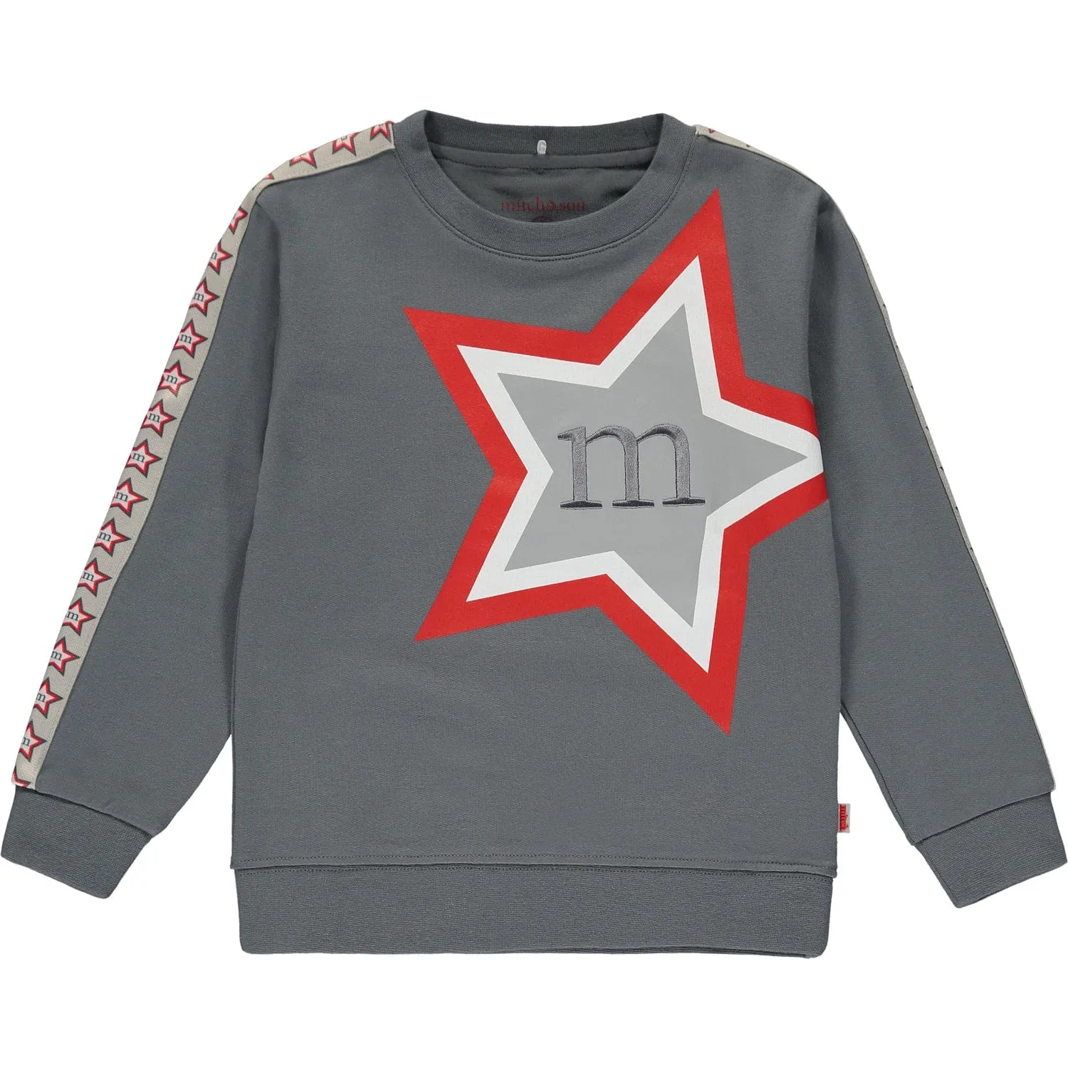 MITCH & SON - Leonardo A Summer Star Star Sweatshirt Set - Dark Grey