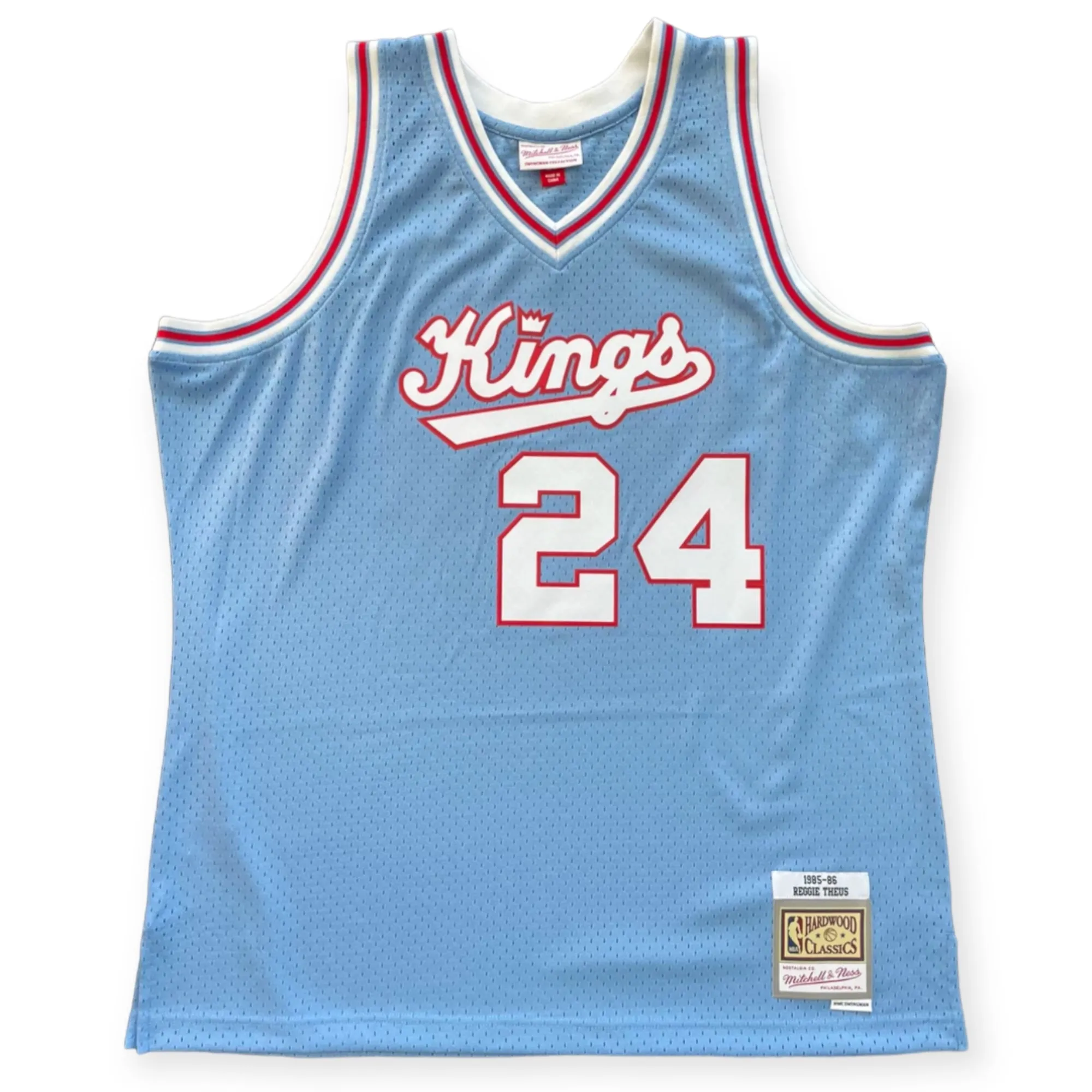 Mitchell&Ness Reggie Theus Sacramento Kings 1985-1986 Hardwood Classic Swingman Jersey