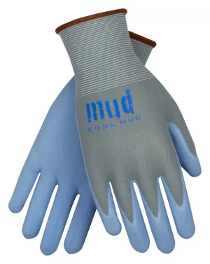 Mud Cool Mud Series 022GB-S Coated Gloves, Unisex, S, Foam Nitrile Coating, Glacier Blue :PR: QUANTITY: 1