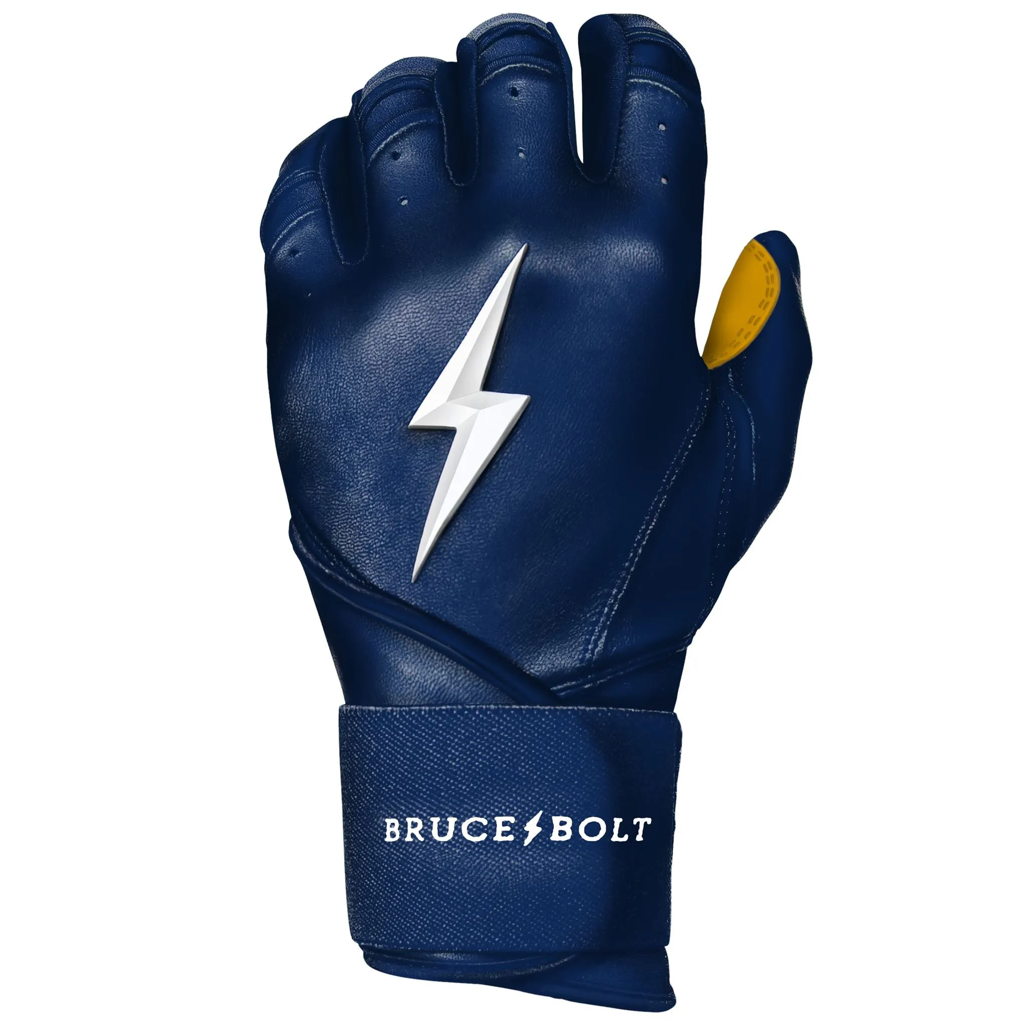 PREMIUM PRO Long Cuff Batting Gloves | NAVY