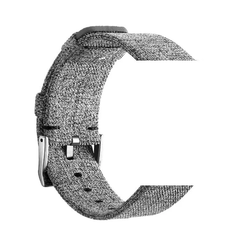 Stylish Canvas Watch Straps Compatible with Armani Exchange 22mm Range