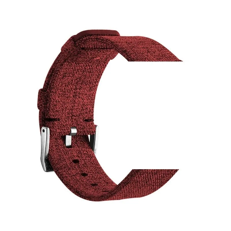 Stylish Canvas Watch Straps Compatible with Armani Exchange 22mm Range