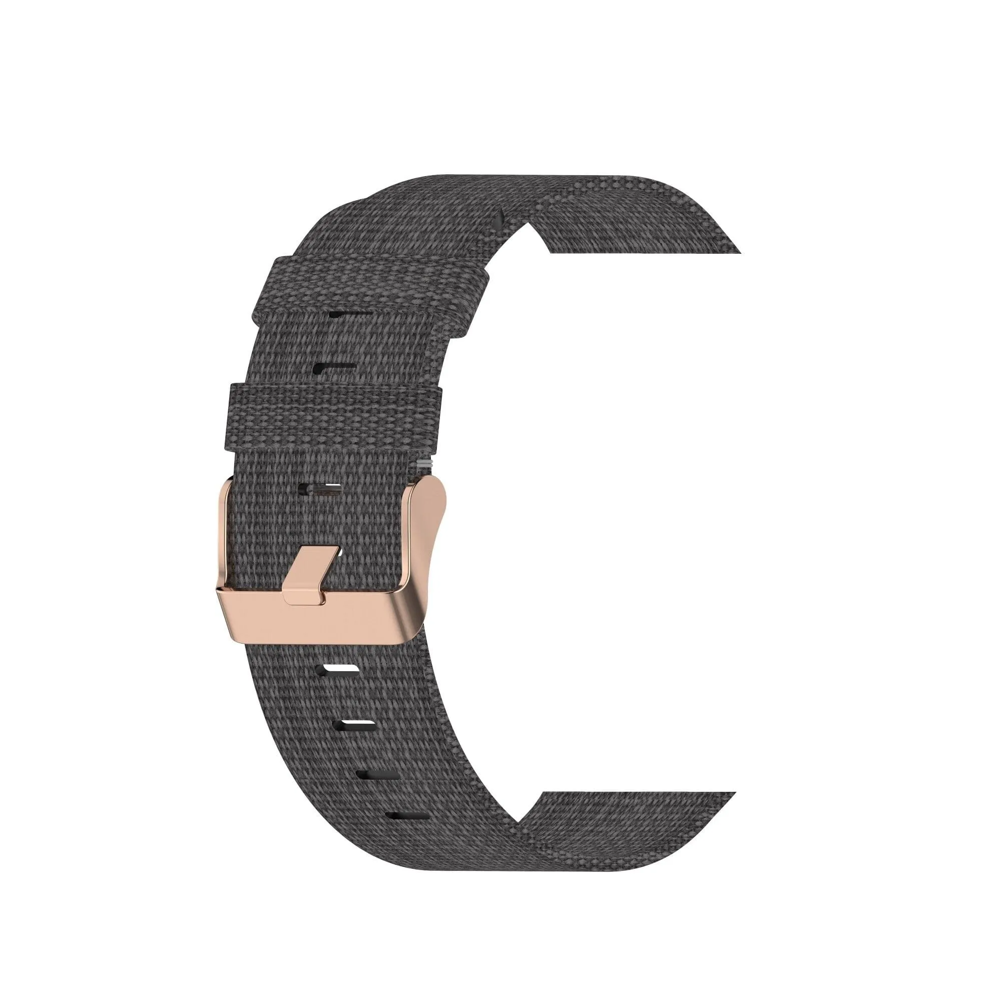 Stylish Canvas Watch Straps Compatible with Fitbit Charge 4