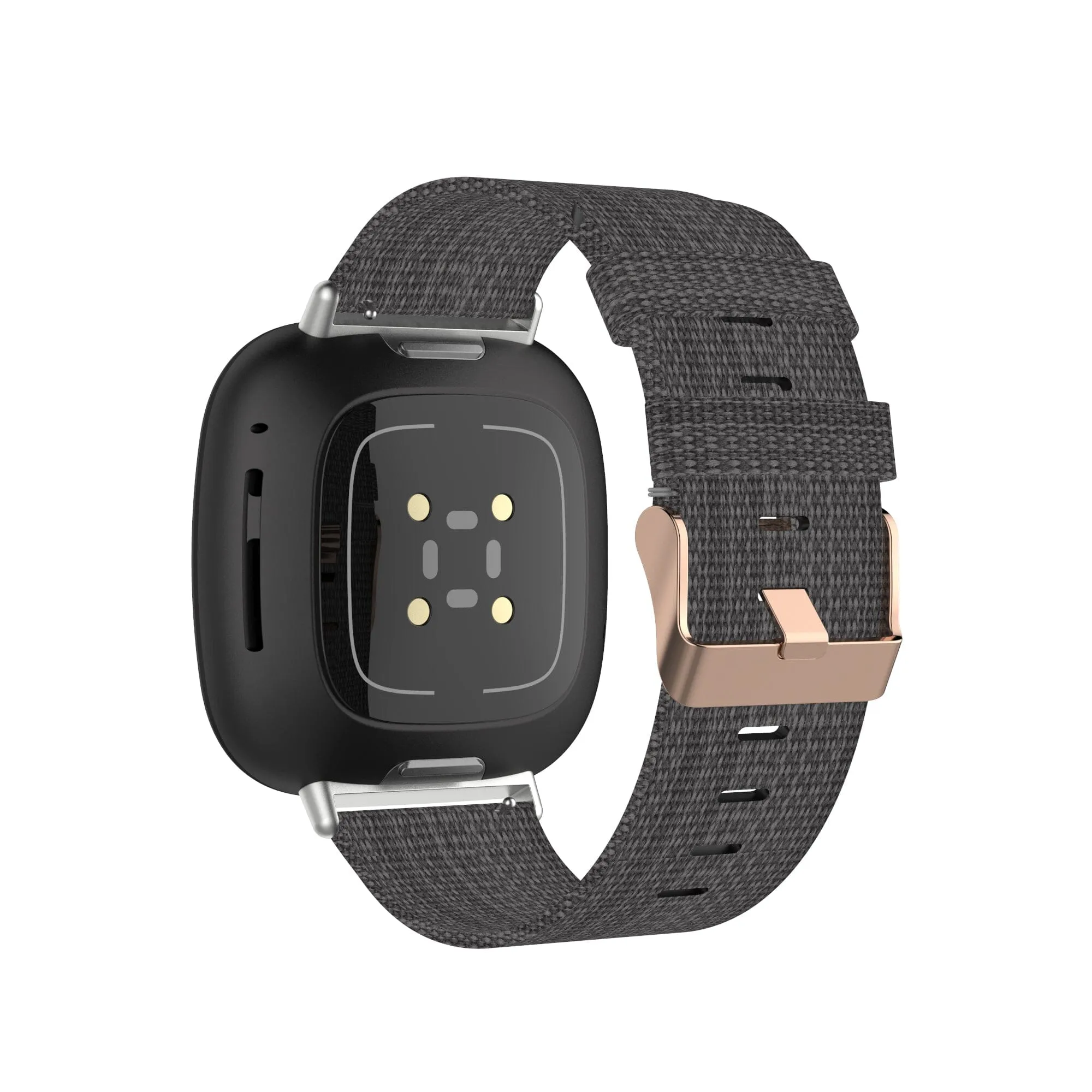 Stylish Canvas Watch Straps Compatible with Xiaomi Amazfit Smart Watch, Smart Watch 2