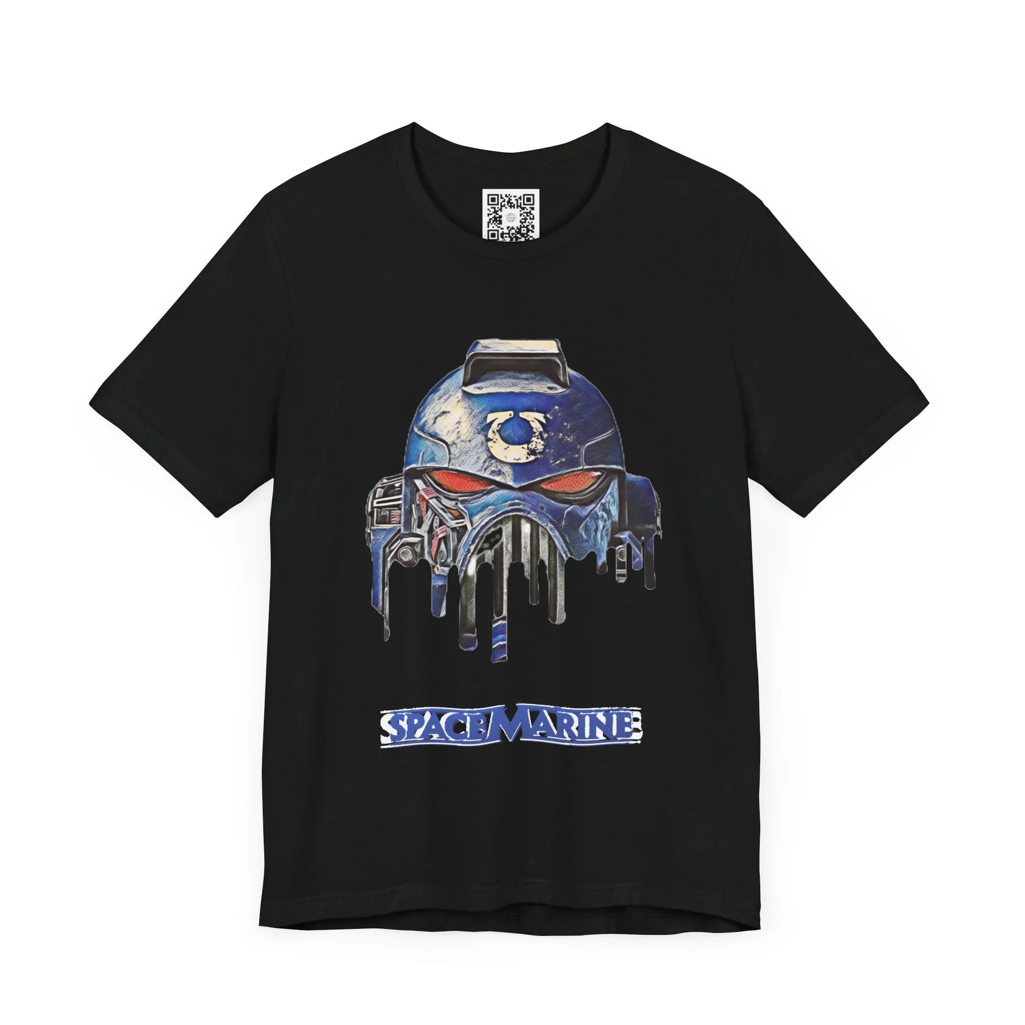 Warhammer 40K Gamer T-Shirt, Space Marine Ultramarine Tee, W40K Shirt, Warhammer40K Top. Unisex Jersey Short Sleeve Tee