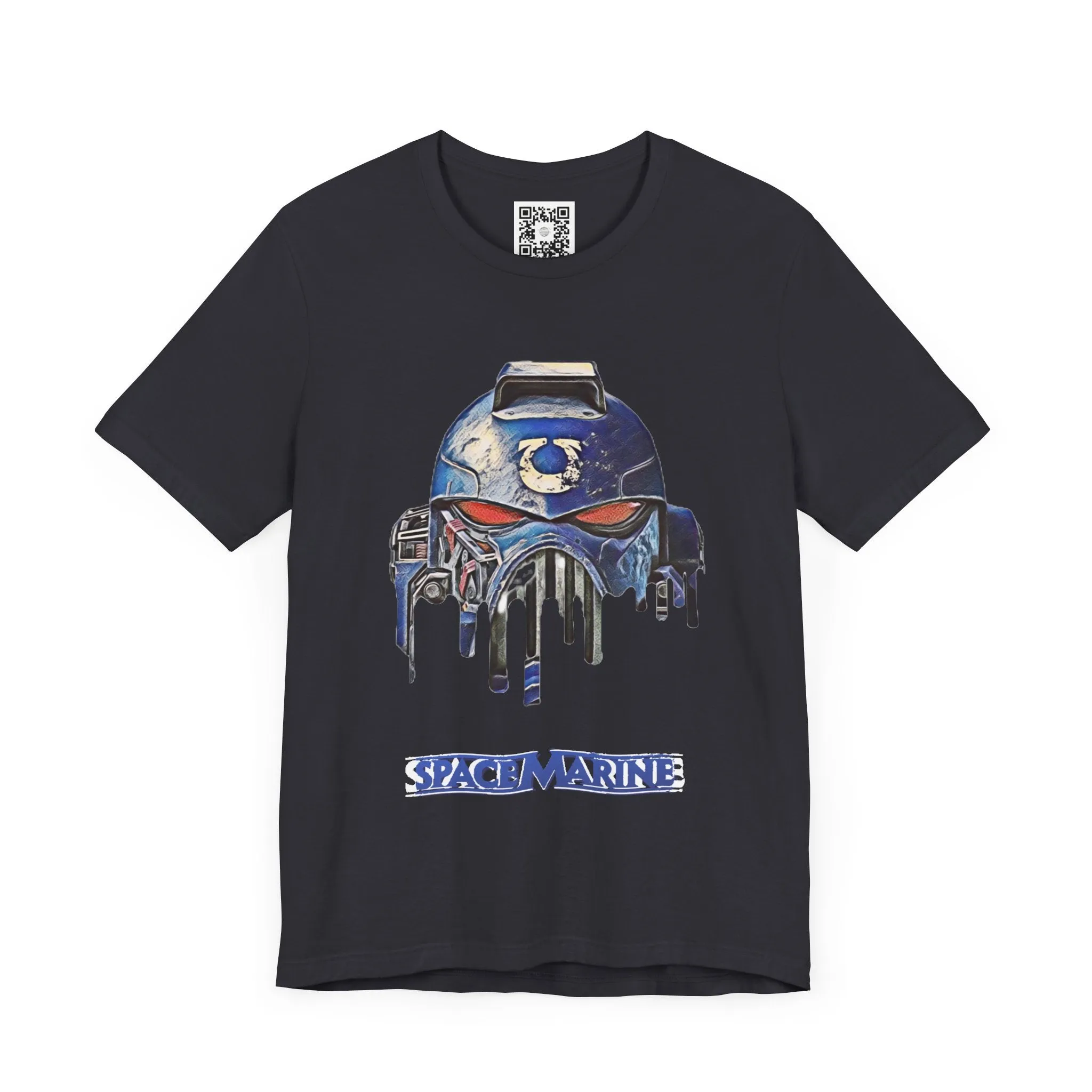 Warhammer 40K Gamer T-Shirt, Space Marine Ultramarine Tee, W40K Shirt, Warhammer40K Top. Unisex Jersey Short Sleeve Tee