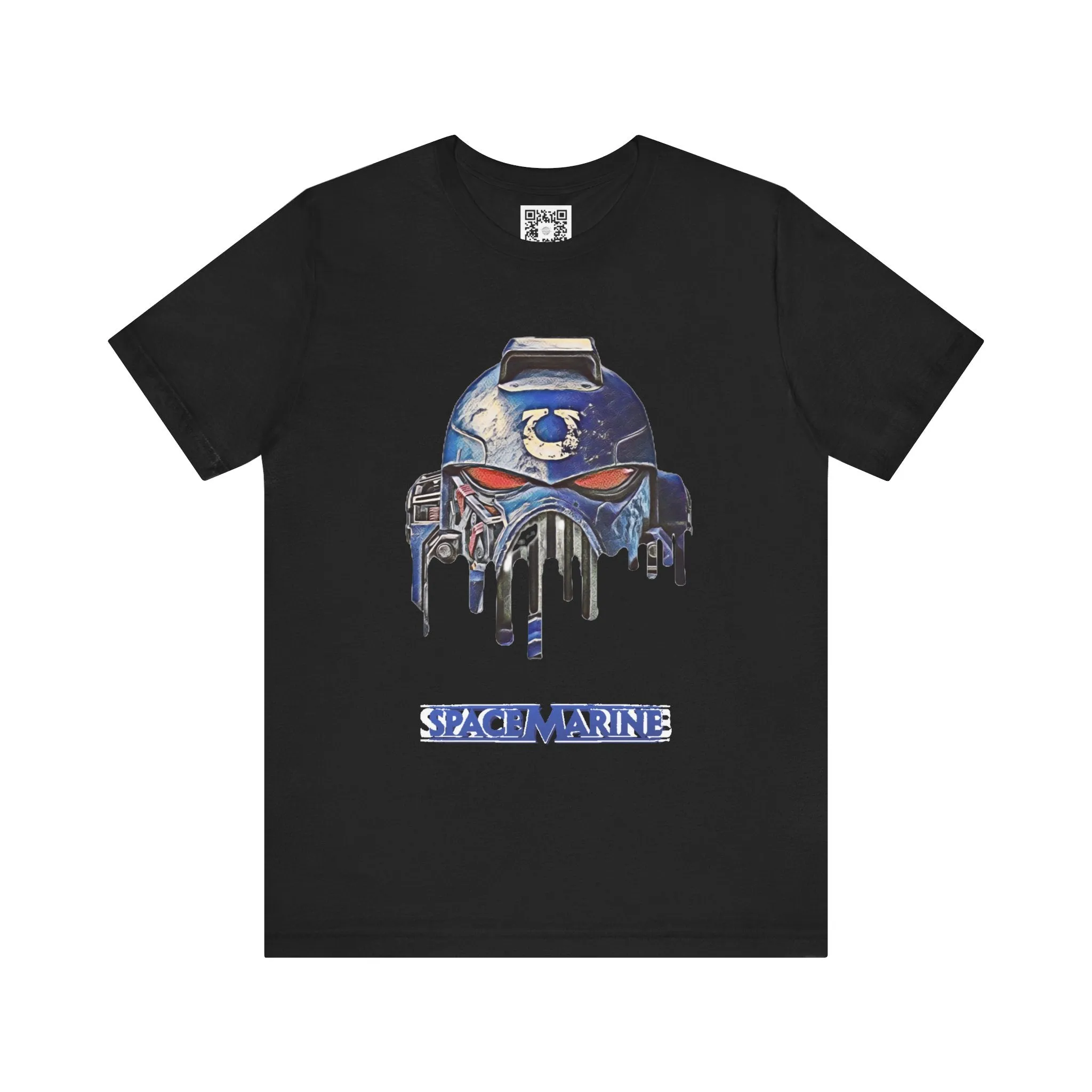 Warhammer 40K Gamer T-Shirt, Space Marine Ultramarine Tee, W40K Shirt, Warhammer40K Top. Unisex Jersey Short Sleeve Tee