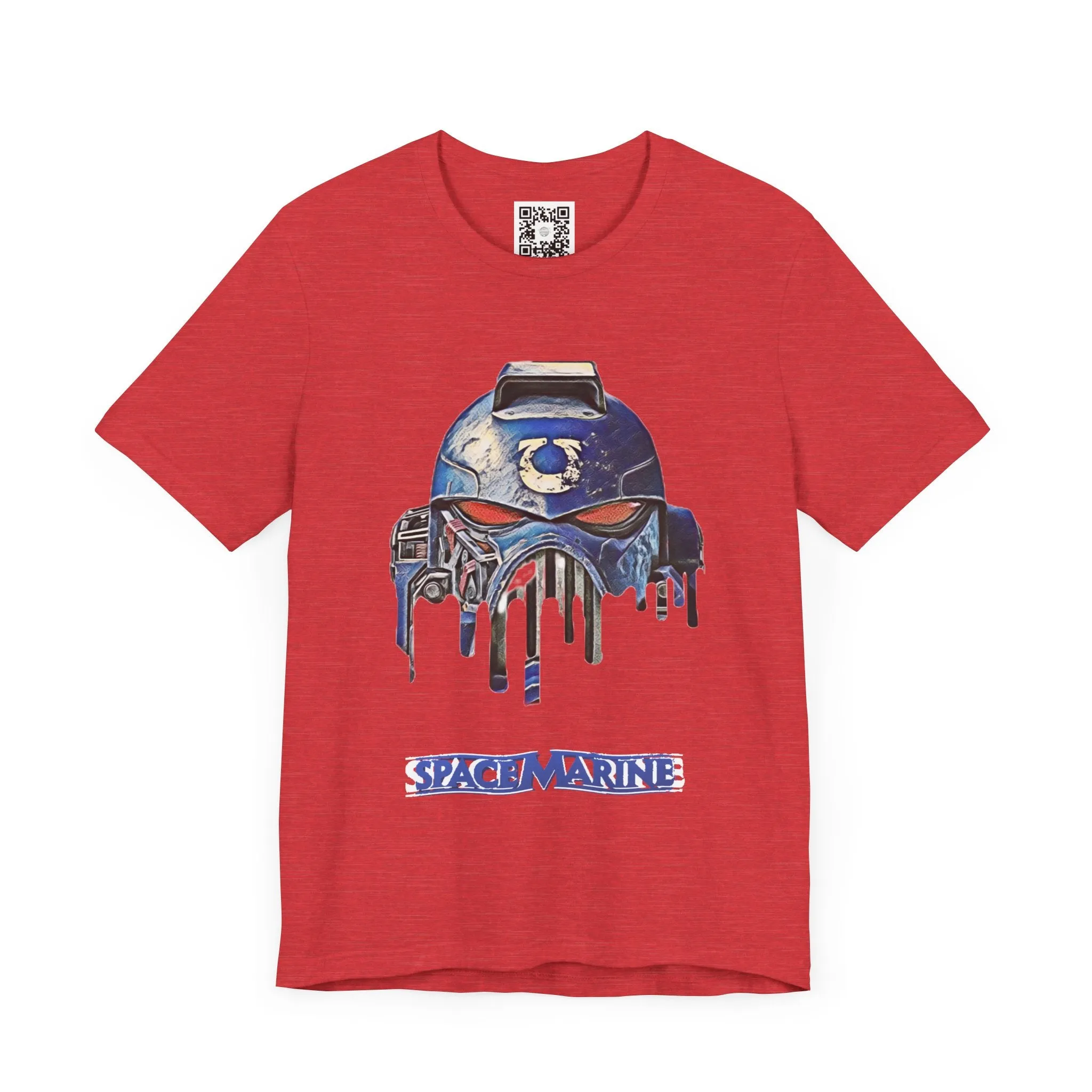 Warhammer 40K Gamer T-Shirt, Space Marine Ultramarine Tee, W40K Shirt, Warhammer40K Top. Unisex Jersey Short Sleeve Tee