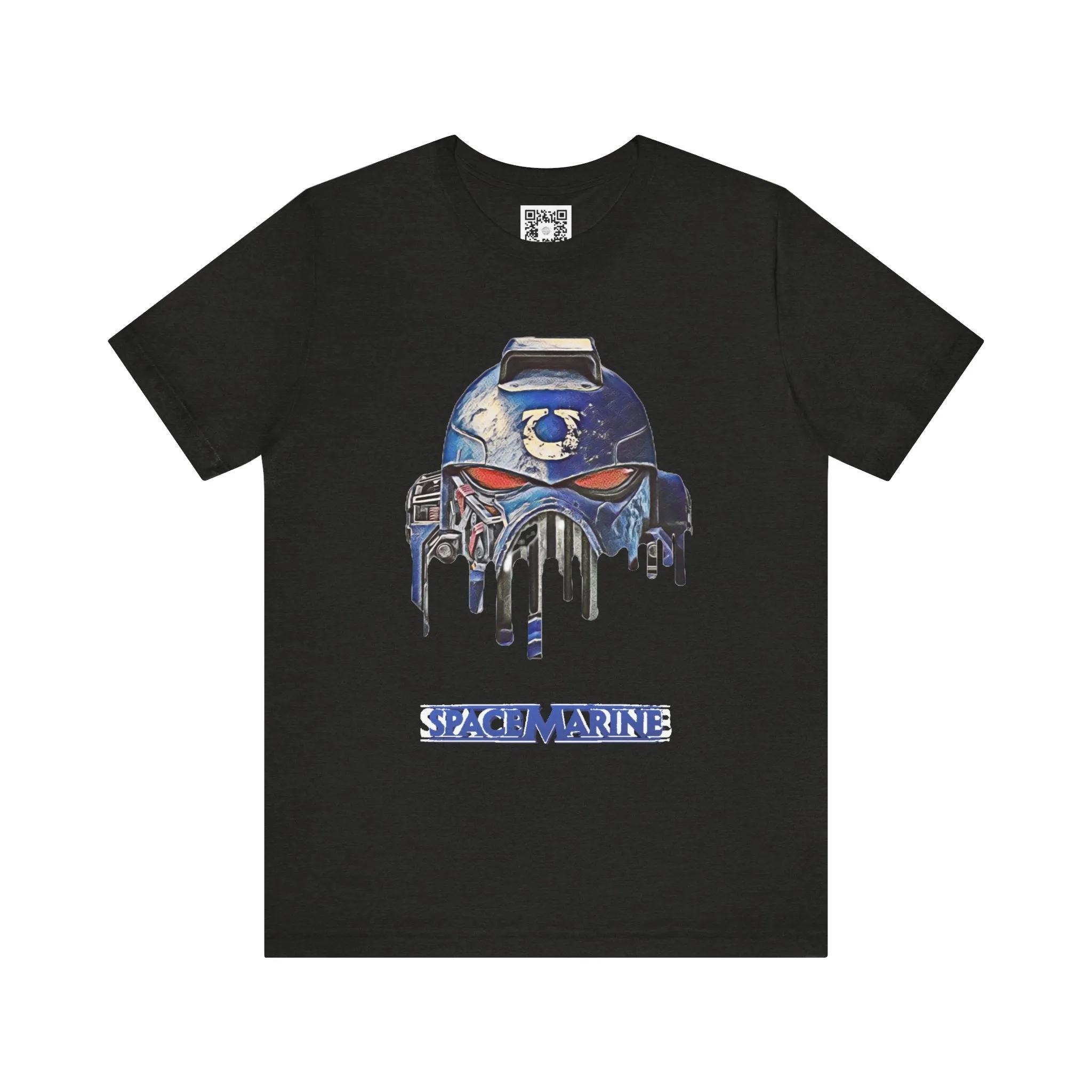 Warhammer 40K Gamer T-Shirt, Space Marine Ultramarine Tee, W40K Shirt, Warhammer40K Top. Unisex Jersey Short Sleeve Tee