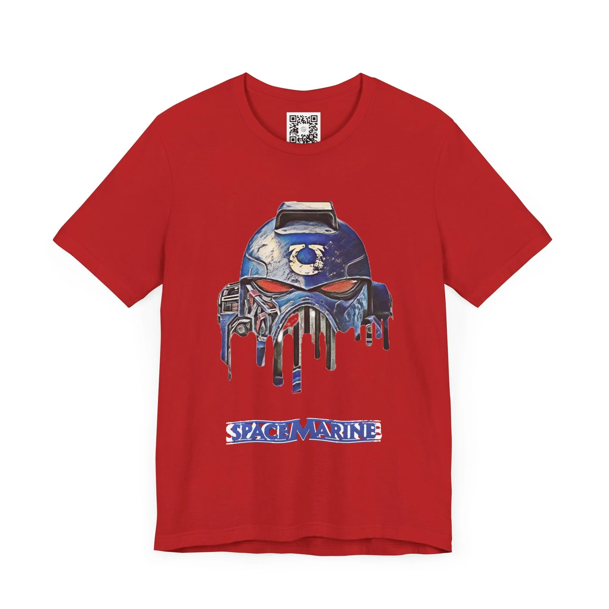 Warhammer 40K Gamer T-Shirt, Space Marine Ultramarine Tee, W40K Shirt, Warhammer40K Top. Unisex Jersey Short Sleeve Tee