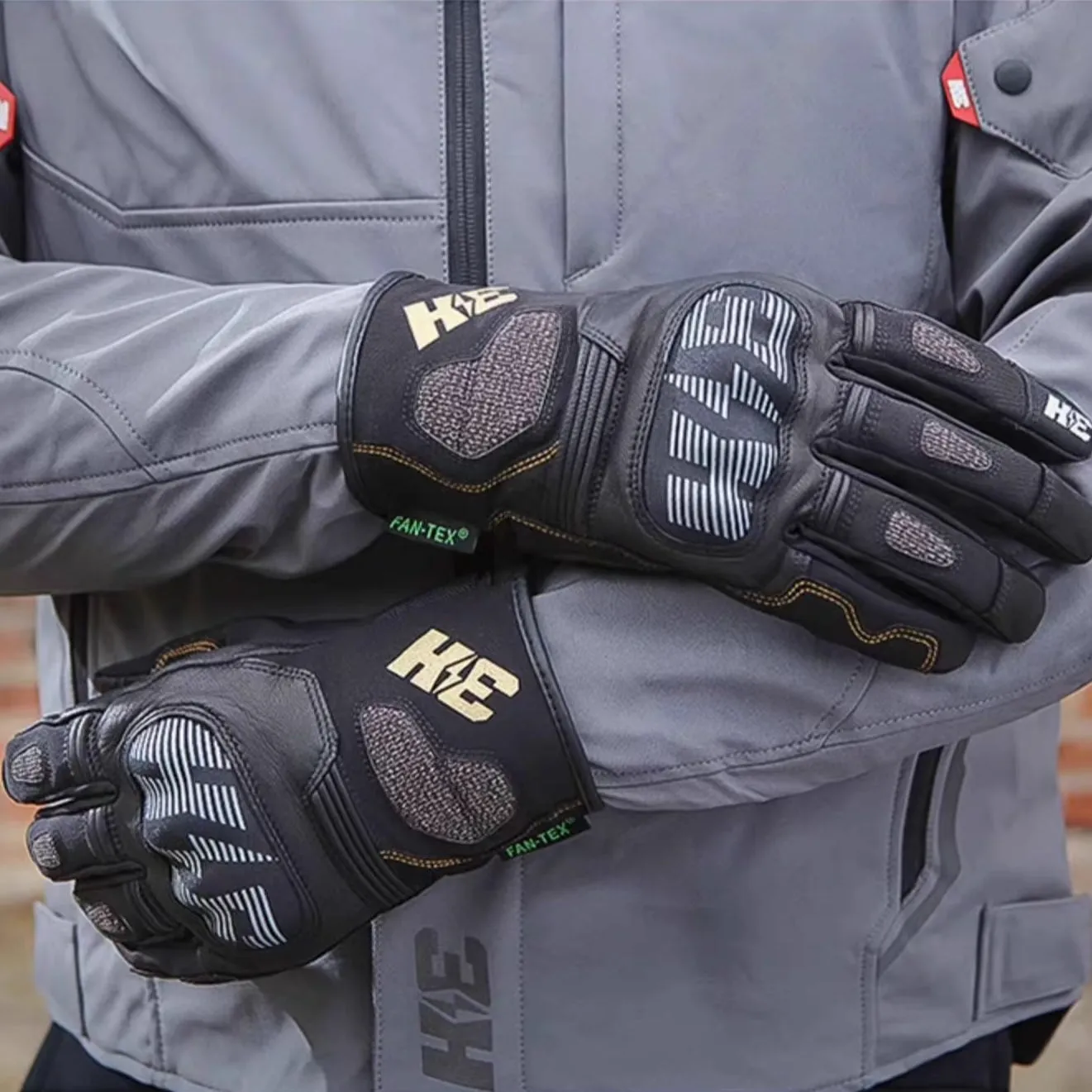 WARM WATERPROOF SHEEPSKIN RIDING GLOVES VELSAR